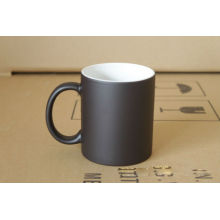 11 oz Black Color Changing Matt/glossy Mug heat sensitive color change mugs